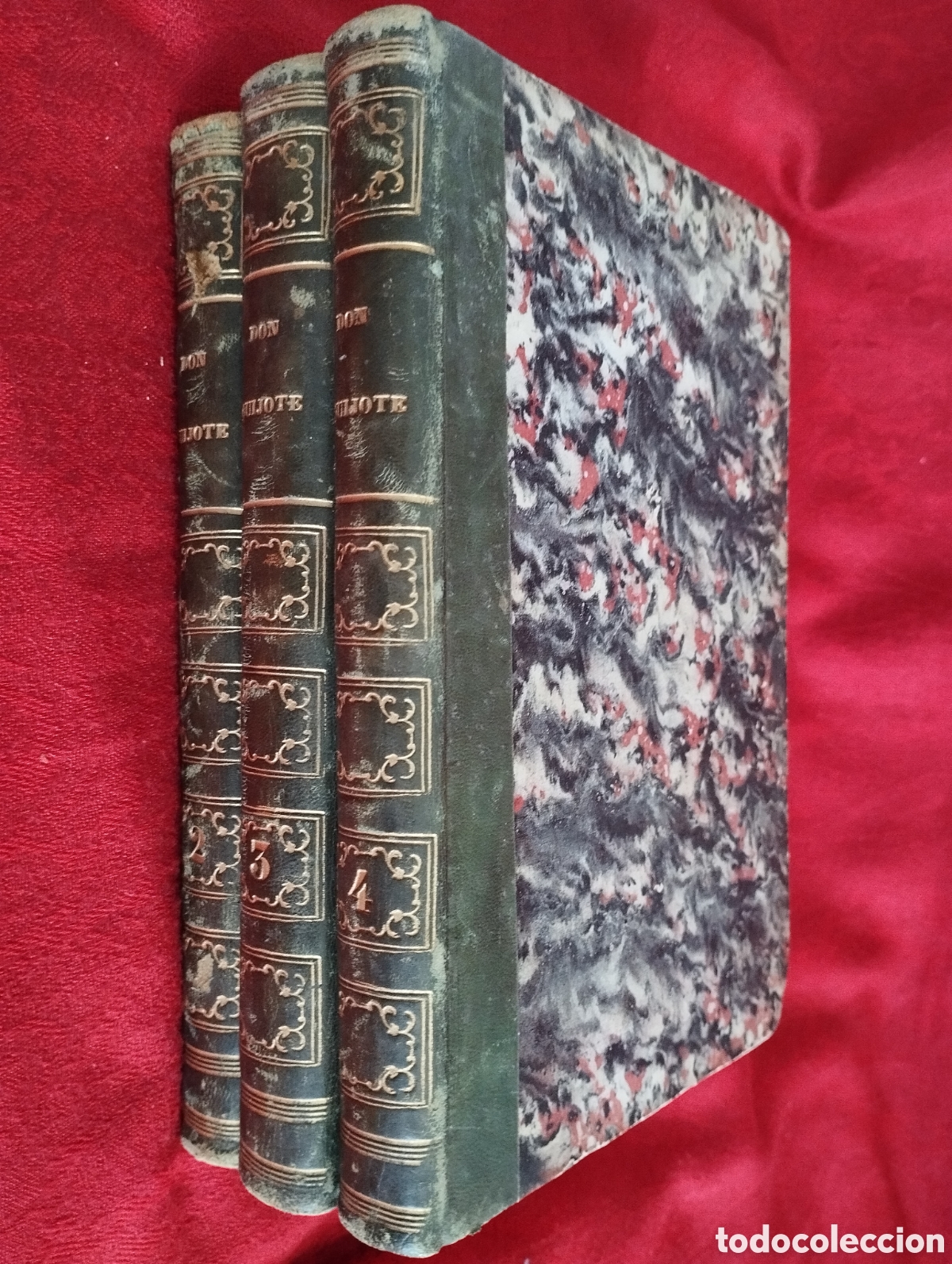 Libros antiguos: Tomos El Quijote 1845. - Foto 2