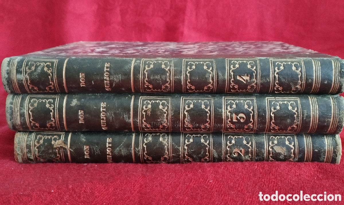 Libros antiguos: Tomos El Quijote 1845. - Foto 10