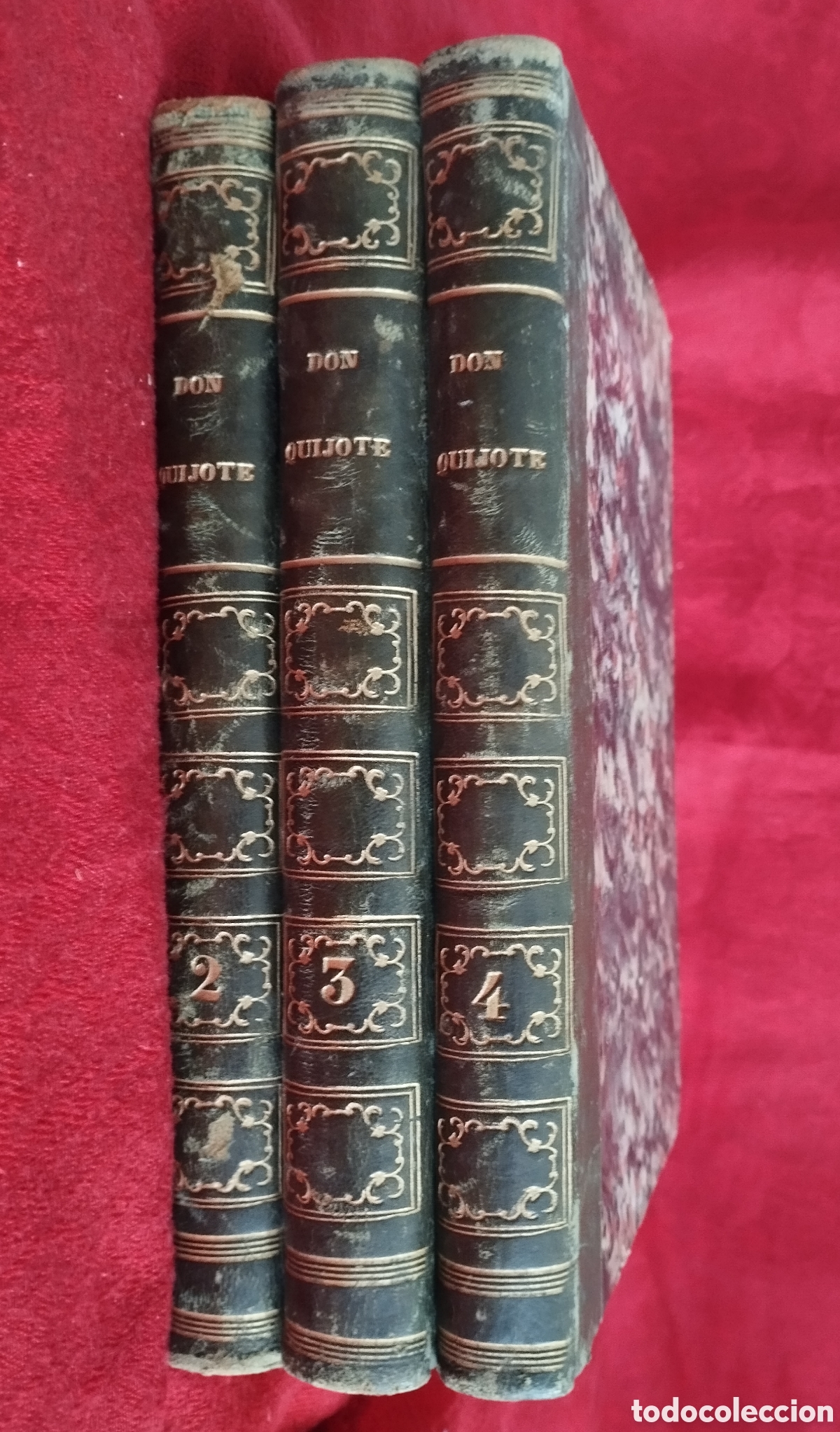 Libros antiguos: Tomos El Quijote 1845. - Foto 1