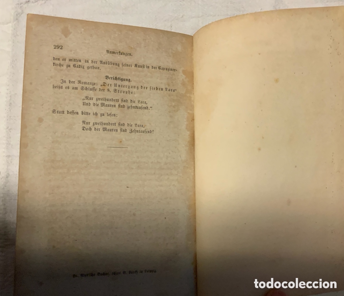 Libros antiguos: Ein Spanischer Romanzenstrau&szlig;. - Foto 8