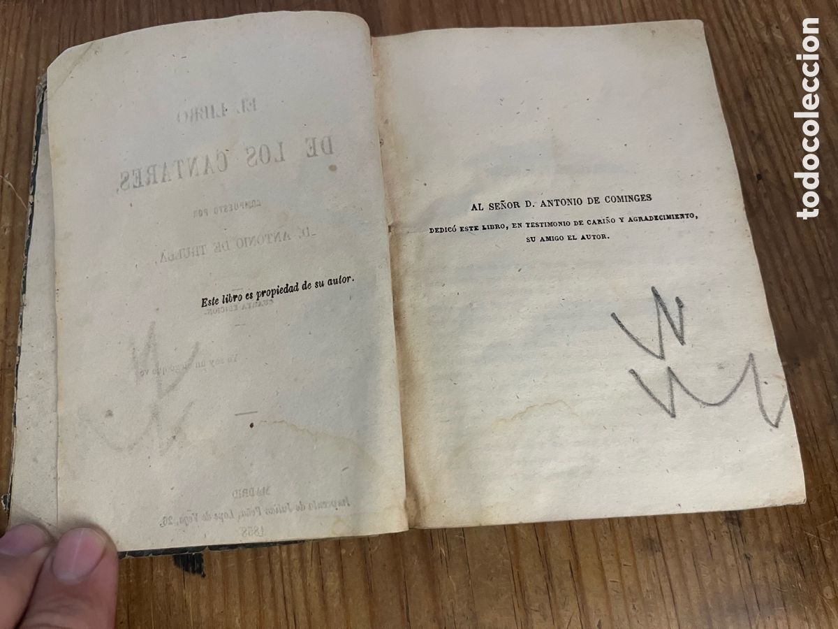 Libros antiguos: R30968 EL LIBRO DE LOS CANTARES ANTONIO DE TRUEBA CUARTA EDICION 1858 - Foto 5