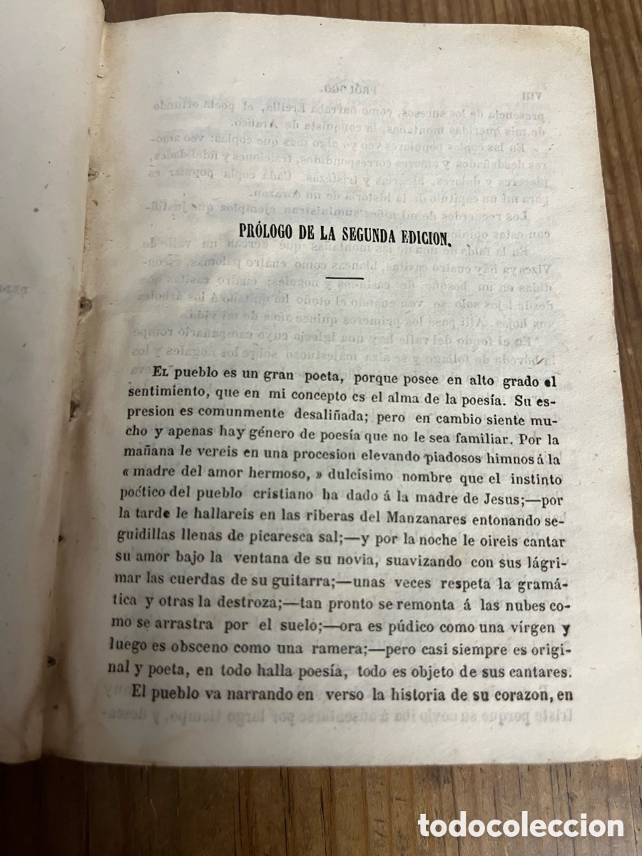 Libros antiguos: R30968 EL LIBRO DE LOS CANTARES ANTONIO DE TRUEBA CUARTA EDICION 1858 - Foto 6