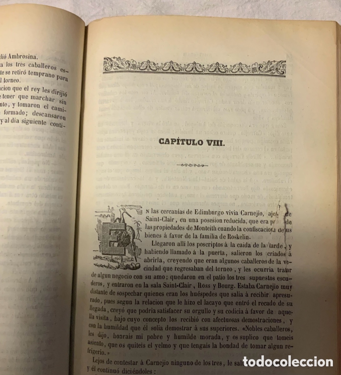 Libros antiguos: Saint-Clair de las islas. Isabel Helme. 1857 - Foto 6