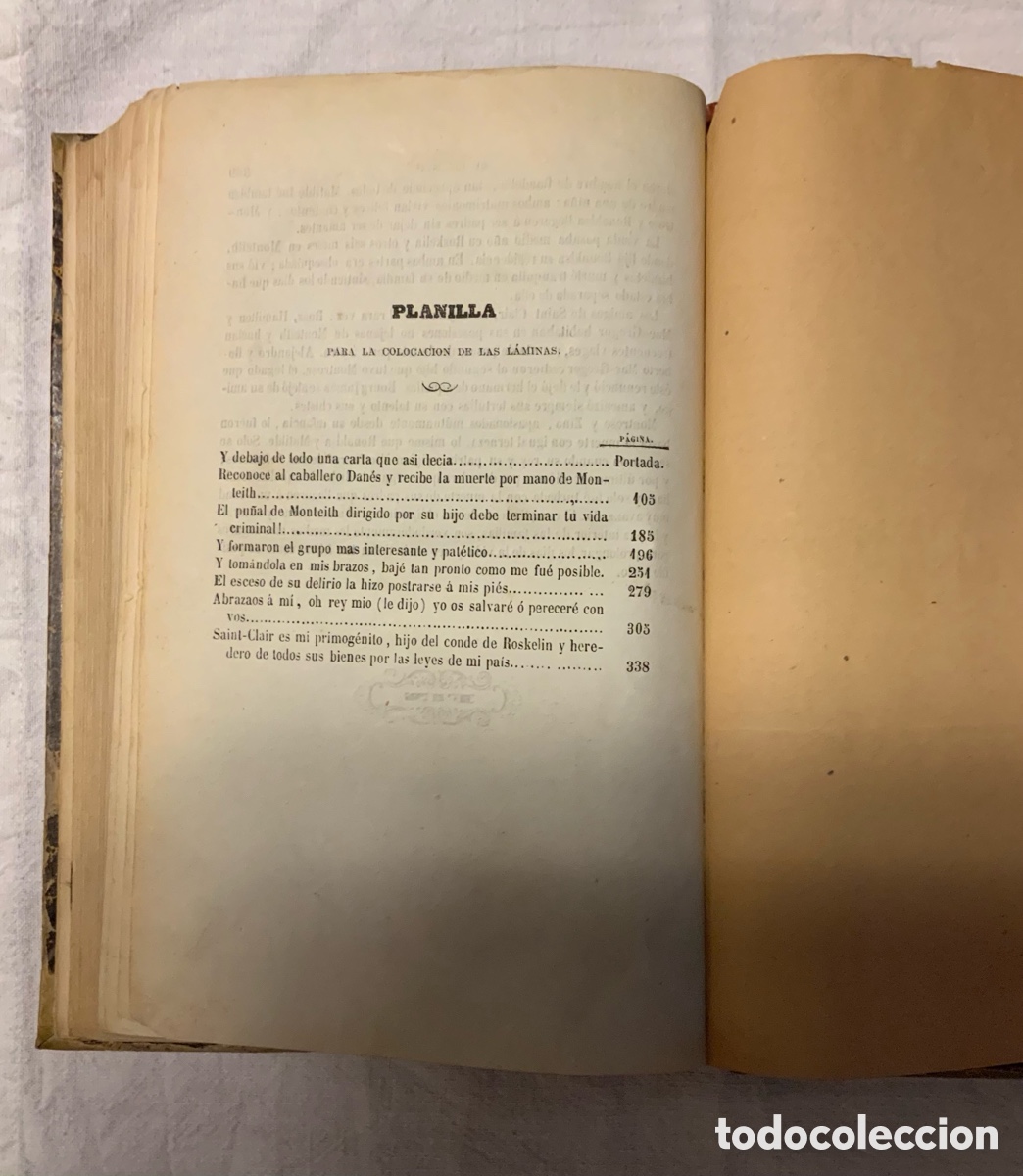 Libros antiguos: Saint-Clair de las islas. Isabel Helme. 1857 - Foto 7