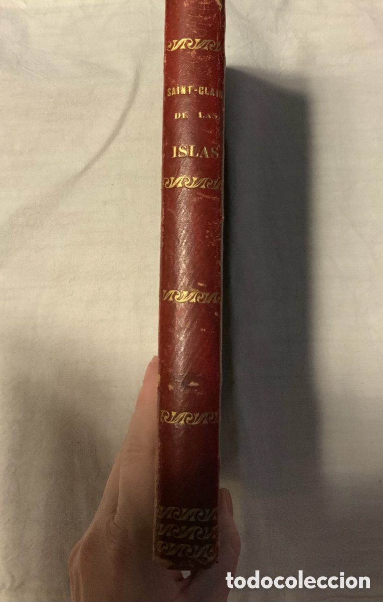 Libros antiguos: Saint-Clair de las islas. Isabel Helme. 1857 - Foto 8