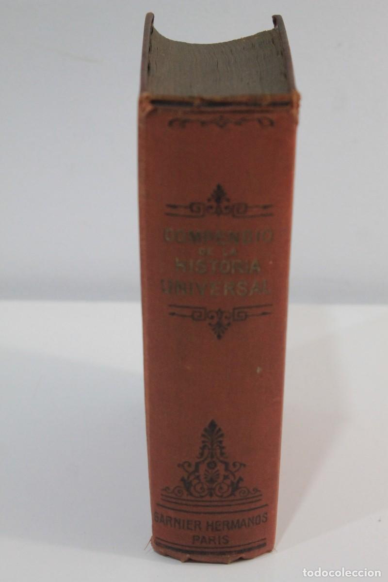 Libros antiguos: COMPENDIO DE LA HISTORIA UNIVERSAL C&Eacute;SAR CANT&Uacute; NUEVA EDICION CORREGIDA - Foto 3