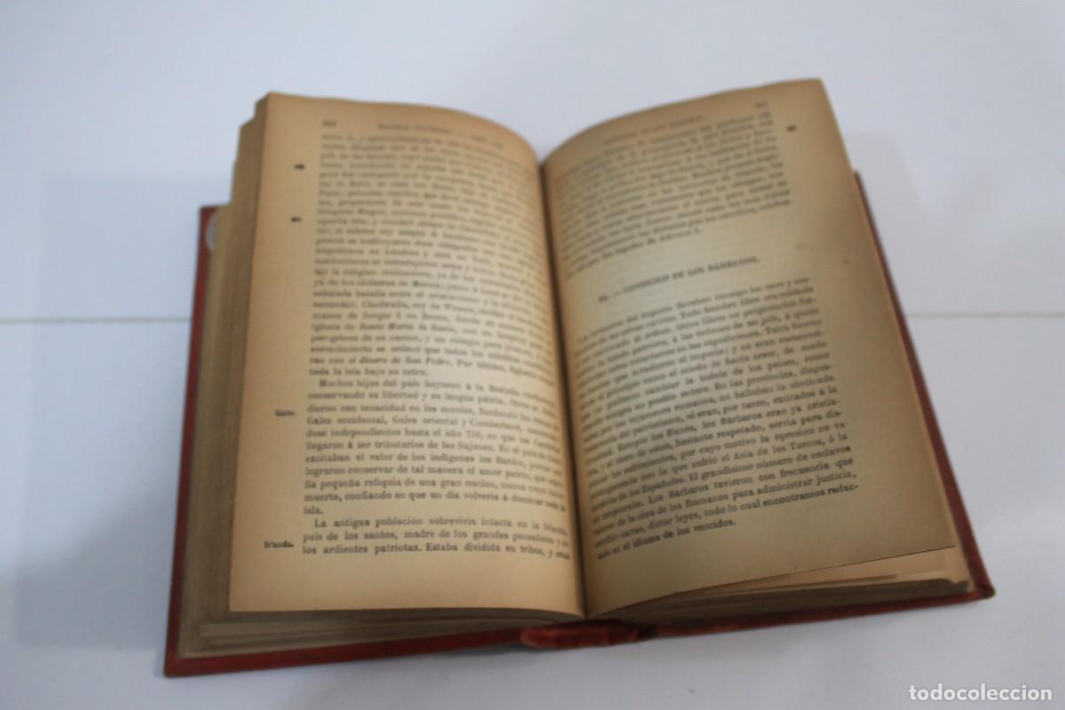 Libros antiguos: COMPENDIO DE LA HISTORIA UNIVERSAL C&Eacute;SAR CANT&Uacute; NUEVA EDICION CORREGIDA - Foto 7