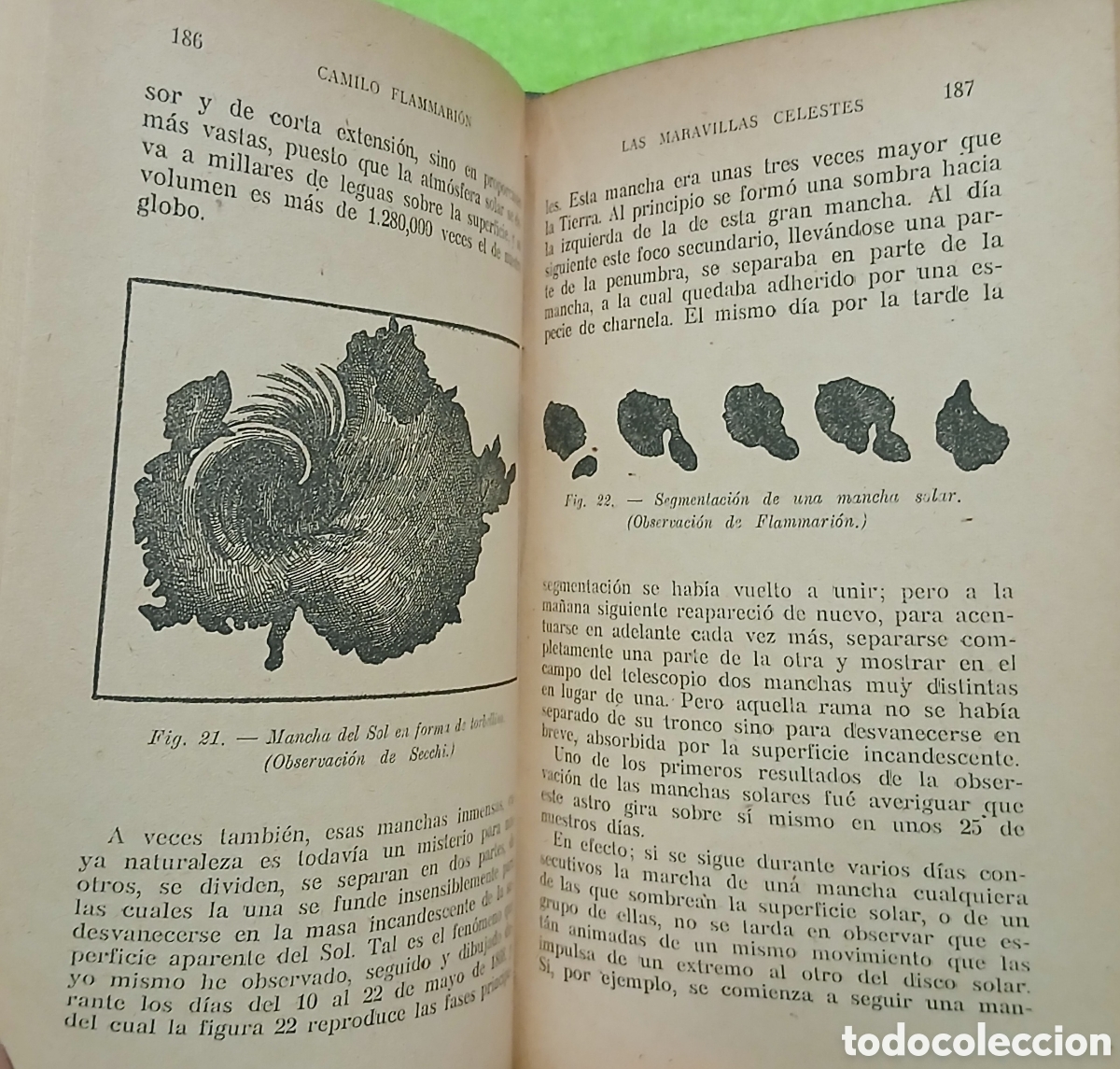 Libros antiguos: Las maravillas celestes - Foto 7