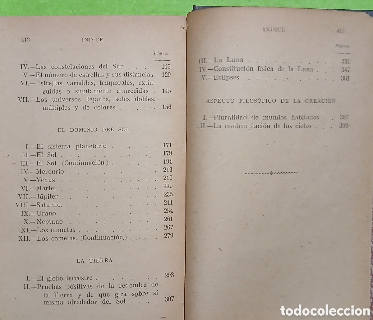 Libros antiguos: Las maravillas celestes - Foto 9
