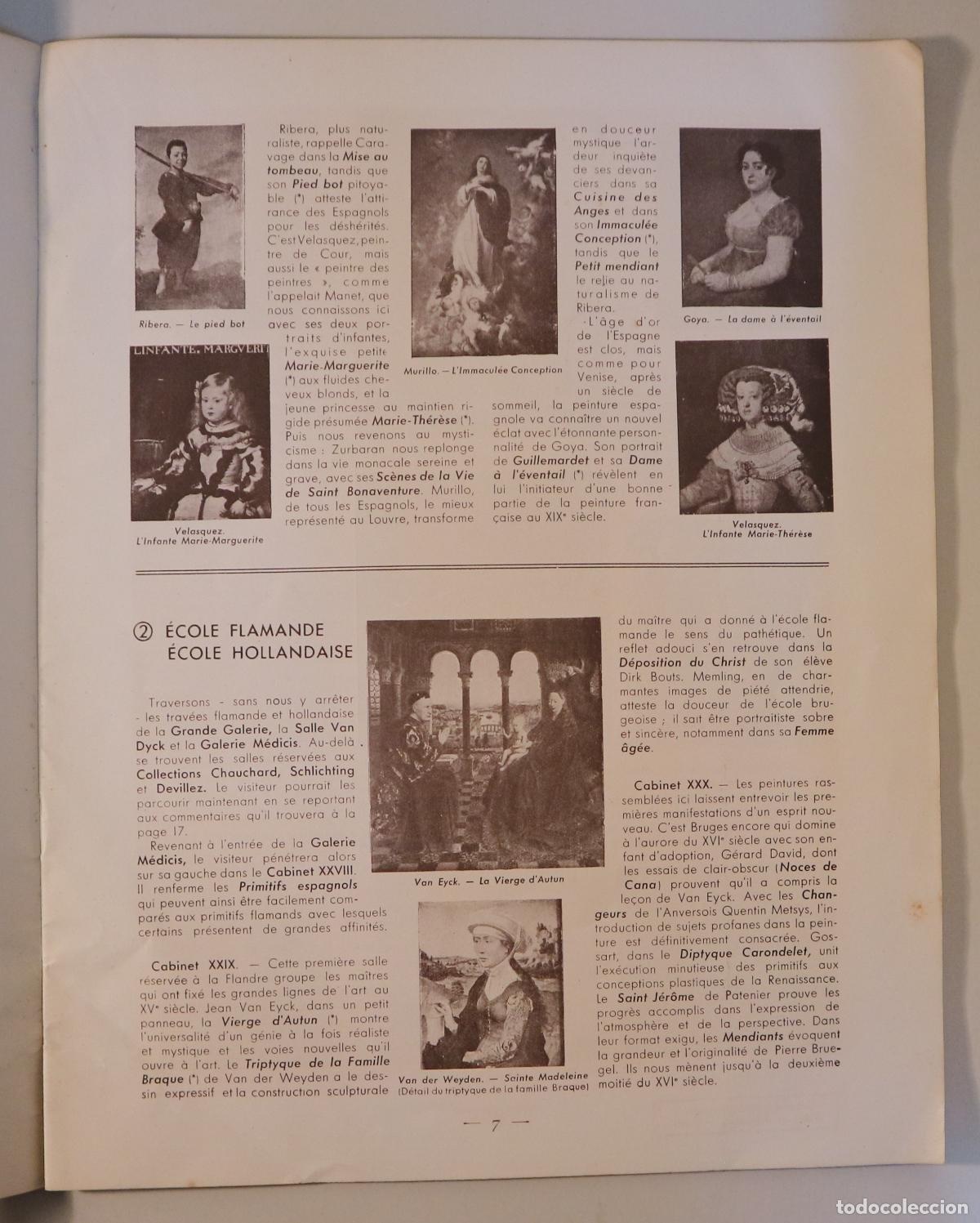 Libros antiguos: LE MUS&Eacute;E DU LOUVRE. Le guide par limage.- Angers c. 1920 - Ilustrado - Foto 2