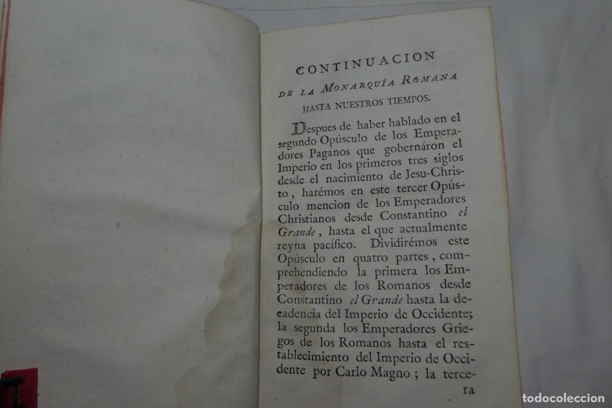 Libros antiguos: Rudimentos Hist&oacute;ricos 1787. - Foto 7