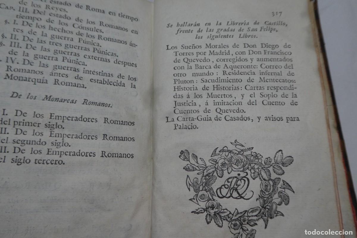 Libros antiguos: Rudimentos Hist&oacute;ricos 1787. - Foto 11