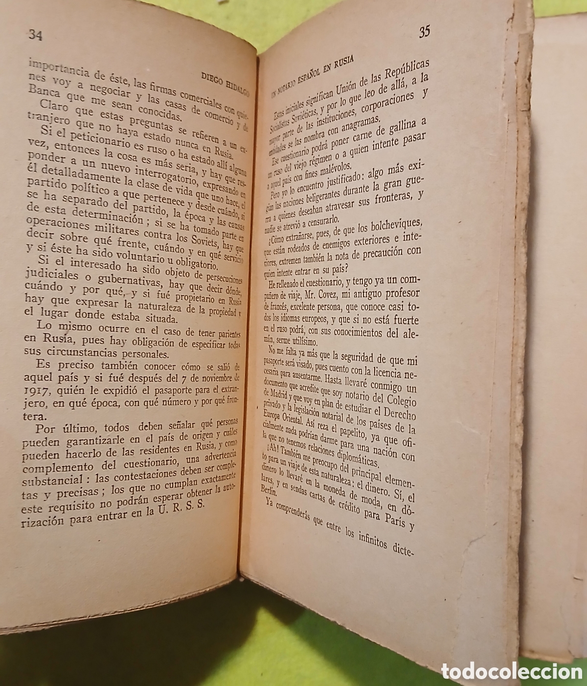 Libros antiguos: Un notario espa&ntilde;ol en rusia - Foto 3