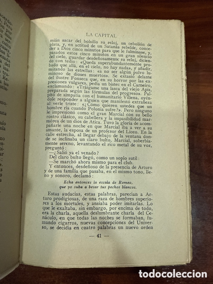 Libros antiguos: QUEIROZ, E&ccedil;a de. La capital: novela - Foto 2
