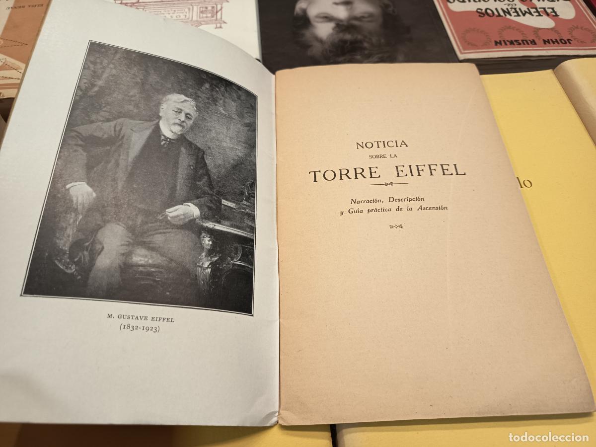 Libros antiguos: Sin fecha - Noticia sobre la Torre Eiffel - Foto 2