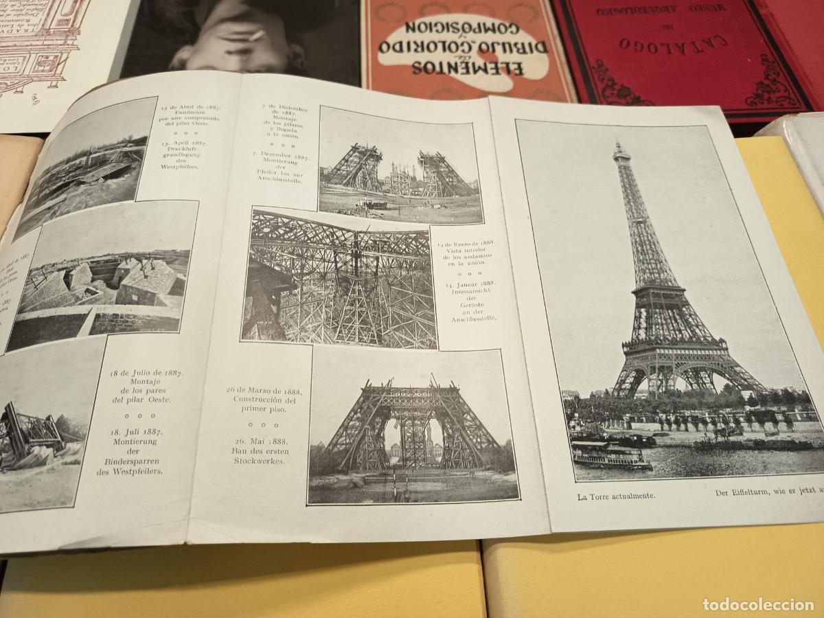 Libros antiguos: Sin fecha - Noticia sobre la Torre Eiffel - Foto 3