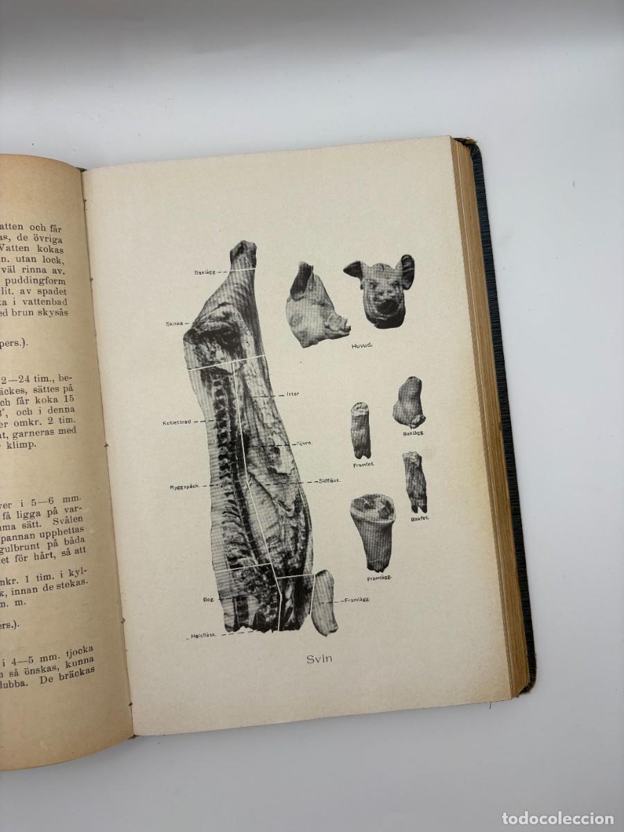 Libros antiguos: Iduns Kokbok - Utgiven Av Elisabeth &Uuml;stman - Libro en Dan&eacute;s - 1911 - Foto 10