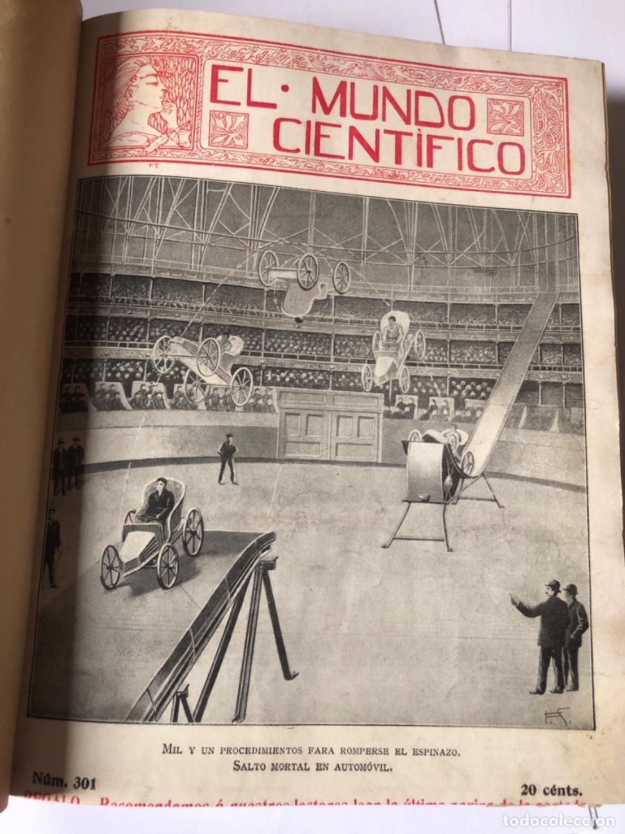 Libros antiguos: EL MUNDO CIENT&Iacute;FICO. A&ntilde;o 1906 - Foto 3