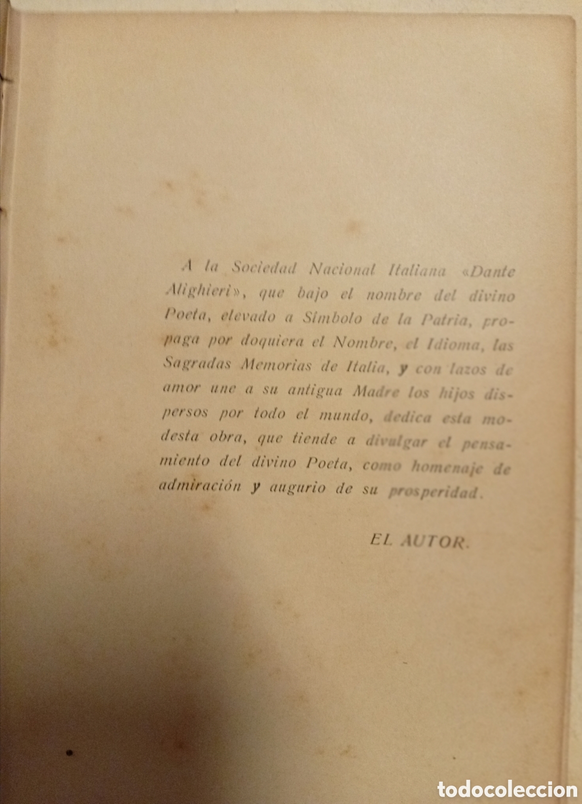 Libros antiguos: Antiguo libro La divina comedia - Foto 4