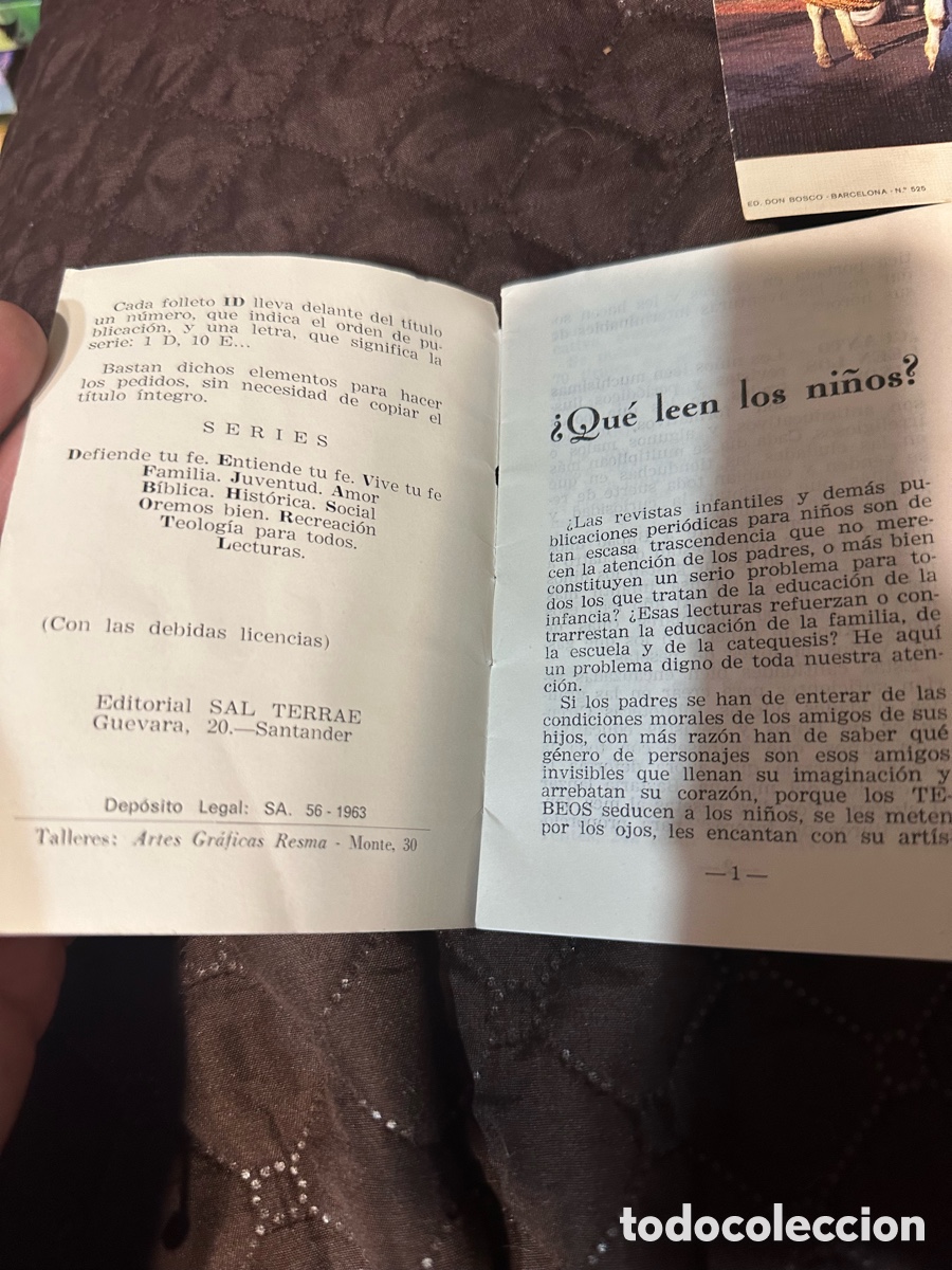Libros antiguos: Librito que leen los ni&ntilde;os 1963 - Foto 2