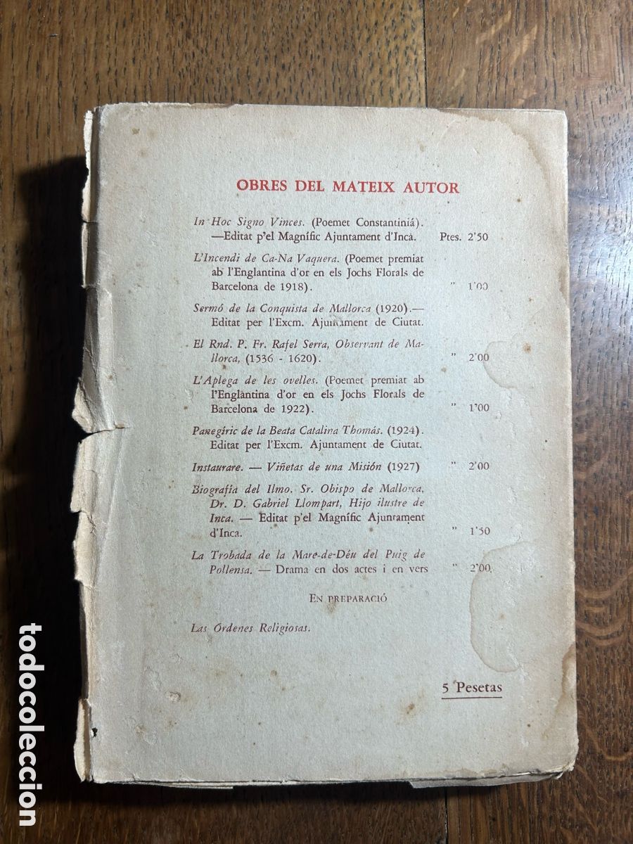 Libros antiguos: Perfils de la Ciutat. Andreu Caimari, Pre. Mallorca, 1932 - Foto 3