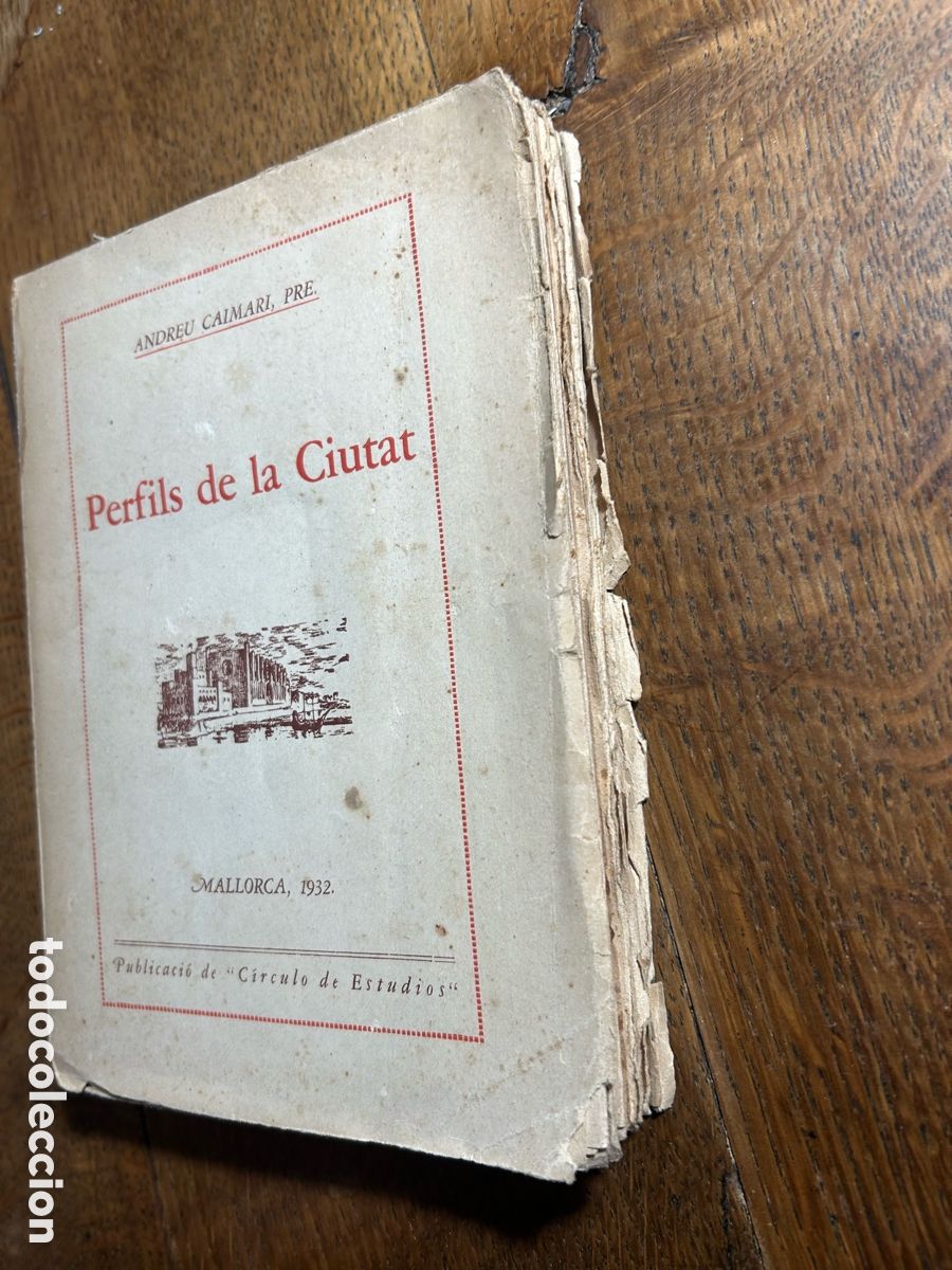 Libros antiguos: Perfils de la Ciutat. Andreu Caimari, Pre. Mallorca, 1932 - Foto 5