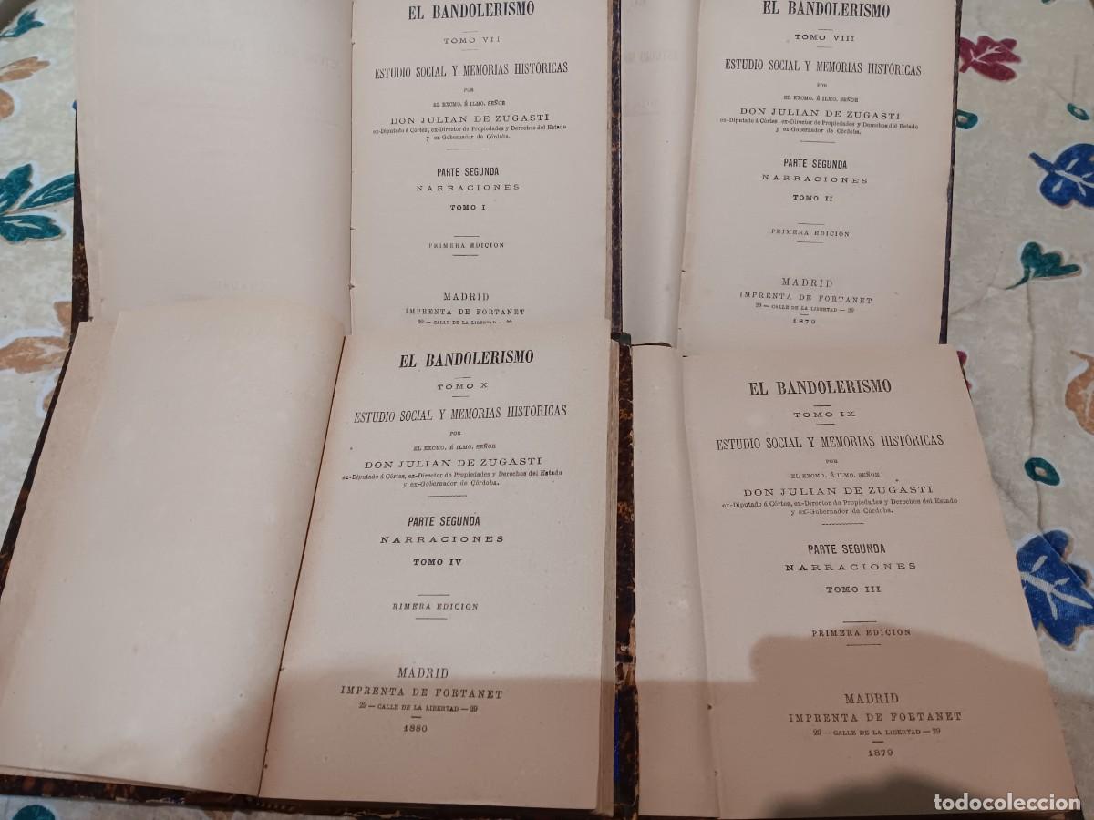 Libros antiguos: Historia del bandolerismo completa - Foto 5