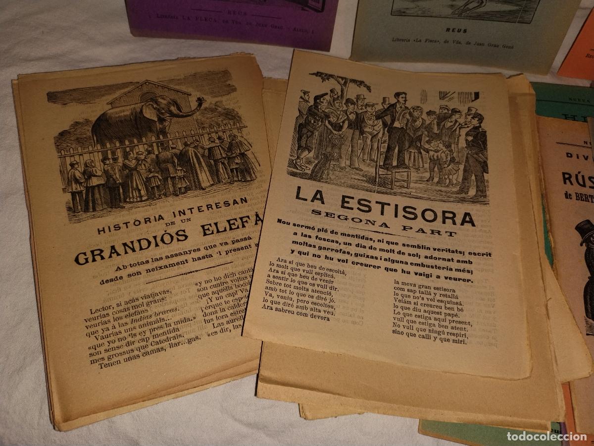 Libros antiguos: EXCEPCIONAL LOTE DE PLIEGOS DE CORDEL DEL SIGLO XIX. - Foto 2