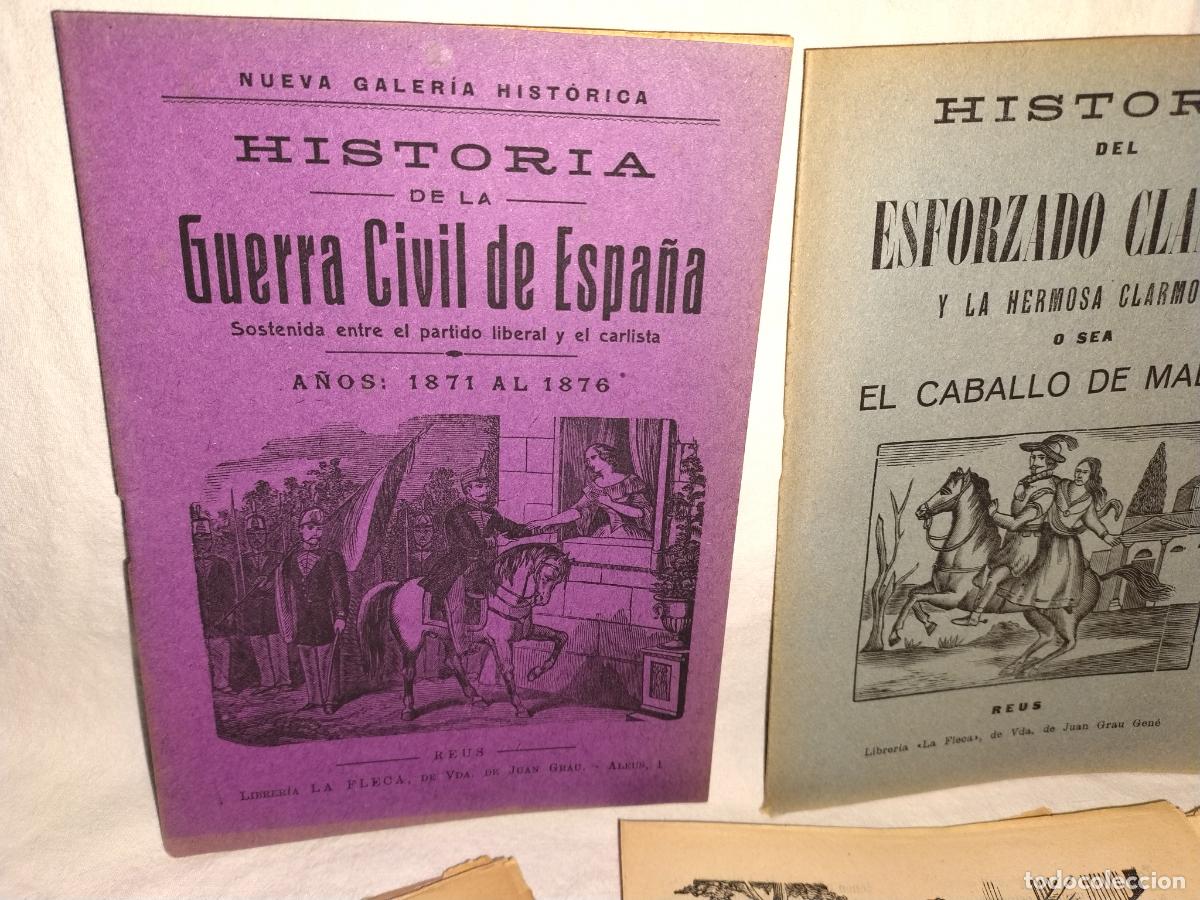 Libros antiguos: EXCEPCIONAL LOTE DE PLIEGOS DE CORDEL DEL SIGLO XIX. - Foto 5