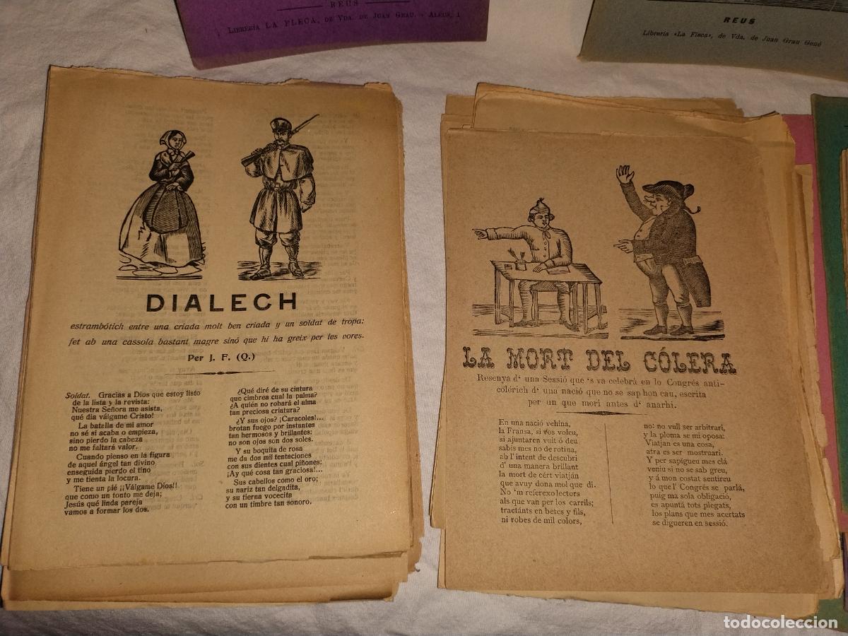 Libros antiguos: EXCEPCIONAL LOTE DE PLIEGOS DE CORDEL DEL SIGLO XIX. - Foto 8