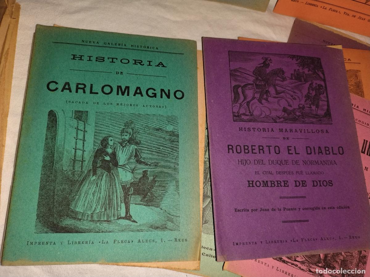 Libros antiguos: EXCEPCIONAL LOTE DE PLIEGOS DE CORDEL DEL SIGLO XIX. - Foto 12