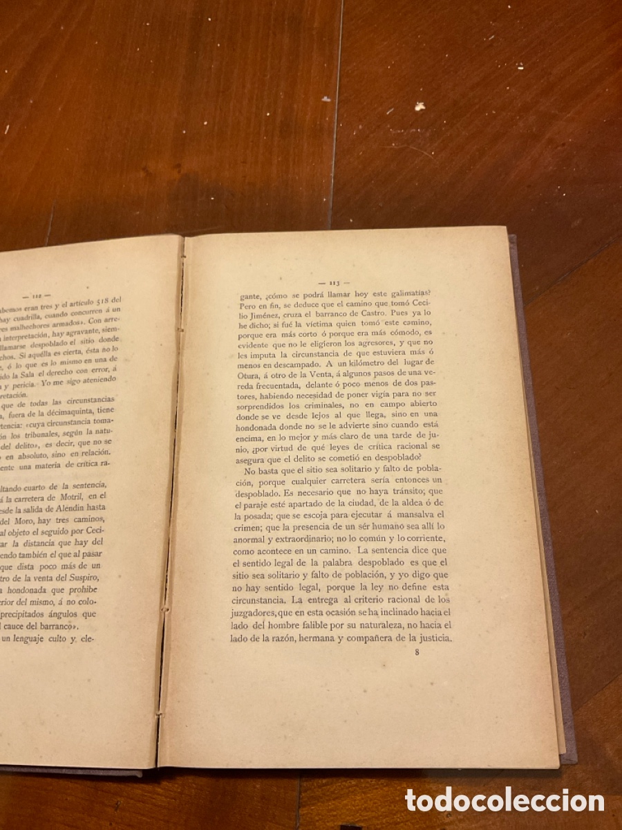 Libros antiguos: Quodlibetos jur&iacute;dicos. Primera serie.(1892) - Foto 3