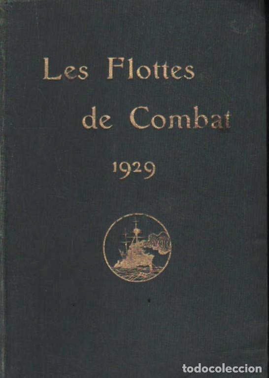 Libros antiguos: LES FLOTTES DE COMBAT 1929. A-MNAV-1128 - Foto 1