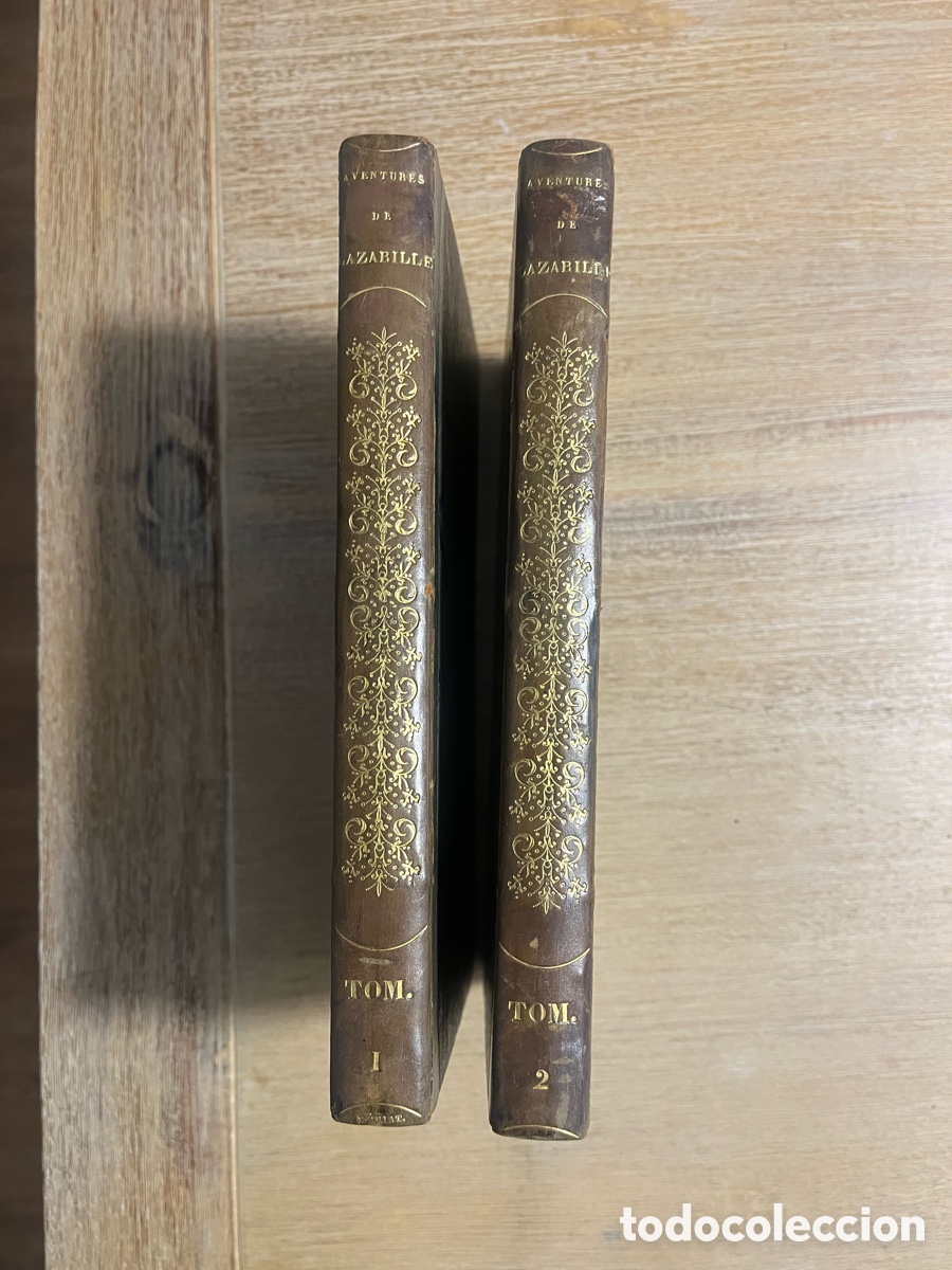 Libros antiguos: El Lazarillo de Tormes en franc&eacute;s - Foto 2