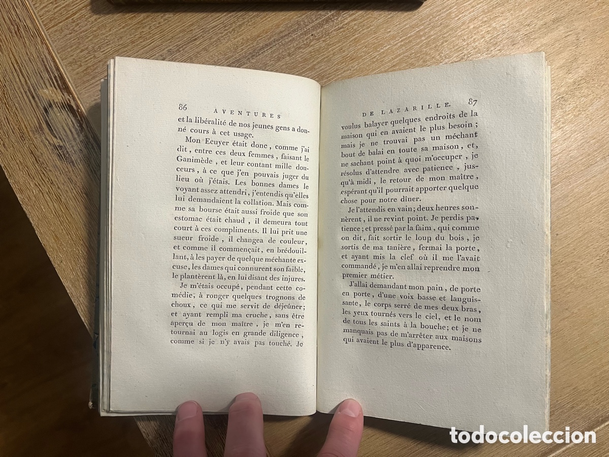 Libros antiguos: El Lazarillo de Tormes en franc&eacute;s - Foto 9