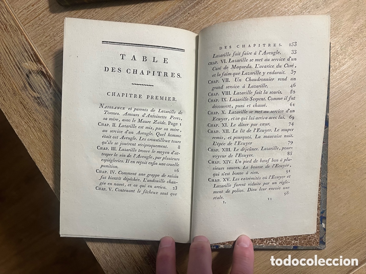 Libros antiguos: El Lazarillo de Tormes en franc&eacute;s - Foto 10