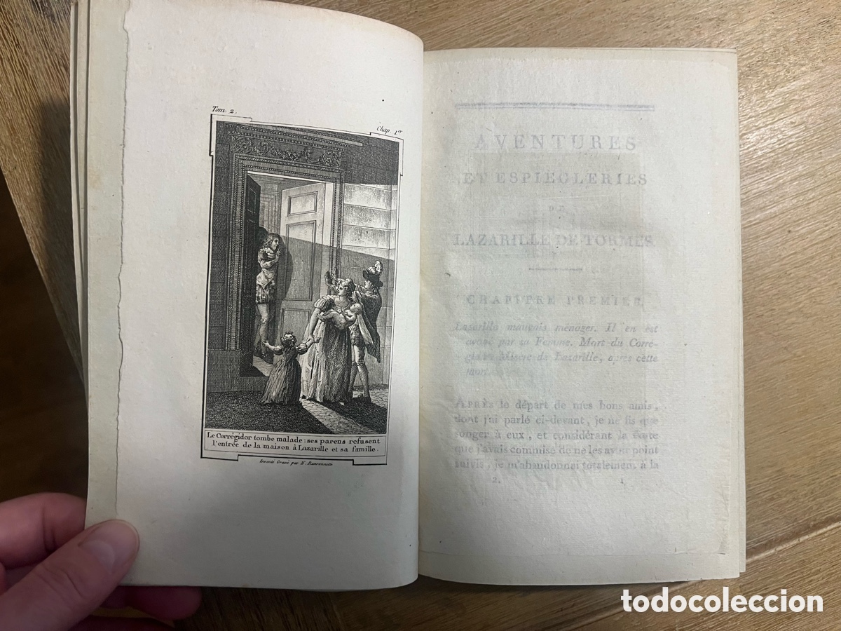 Libros antiguos: El Lazarillo de Tormes en franc&eacute;s - Foto 12