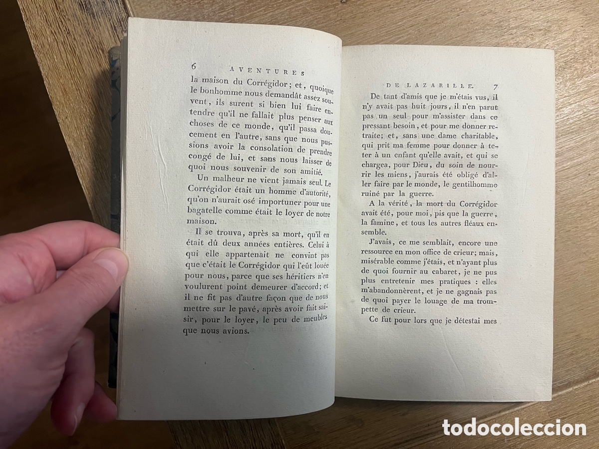 Libros antiguos: El Lazarillo de Tormes en franc&eacute;s - Foto 13