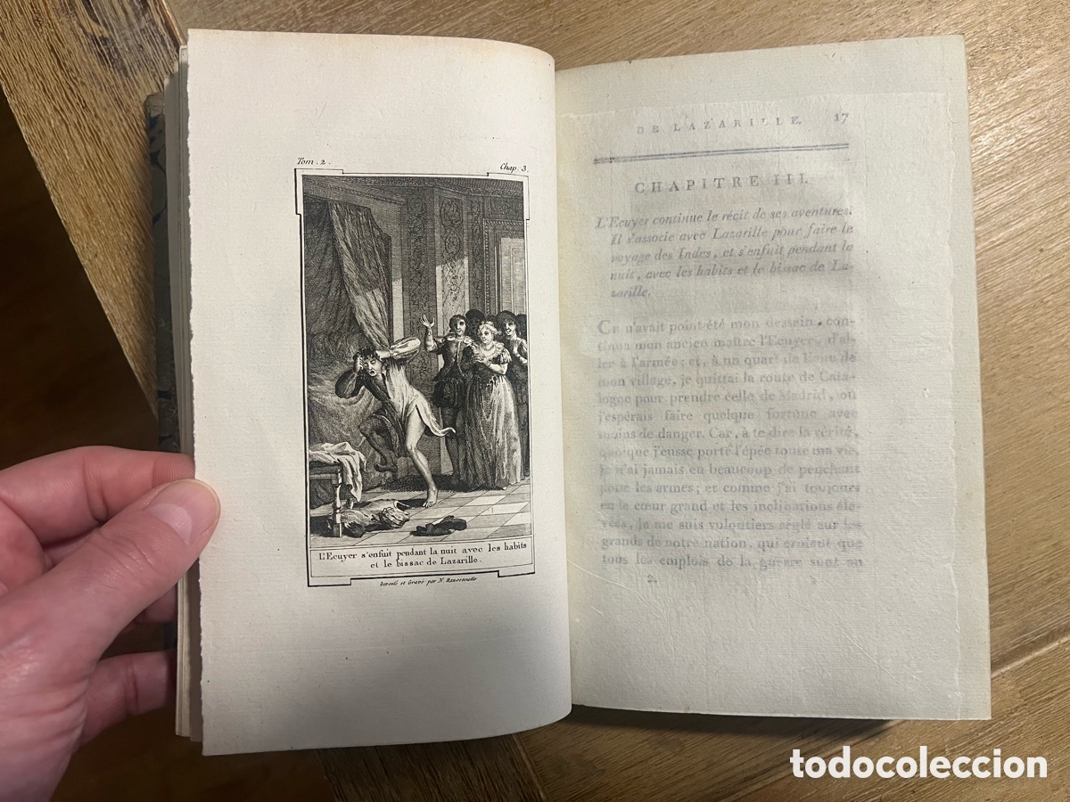 Libros antiguos: El Lazarillo de Tormes en franc&eacute;s - Foto 14