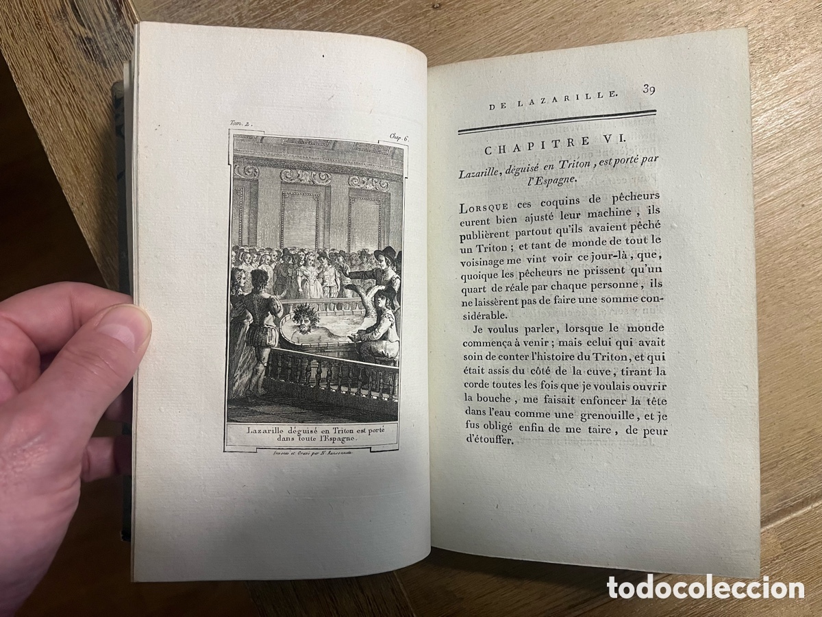 Libros antiguos: El Lazarillo de Tormes en franc&eacute;s - Foto 15