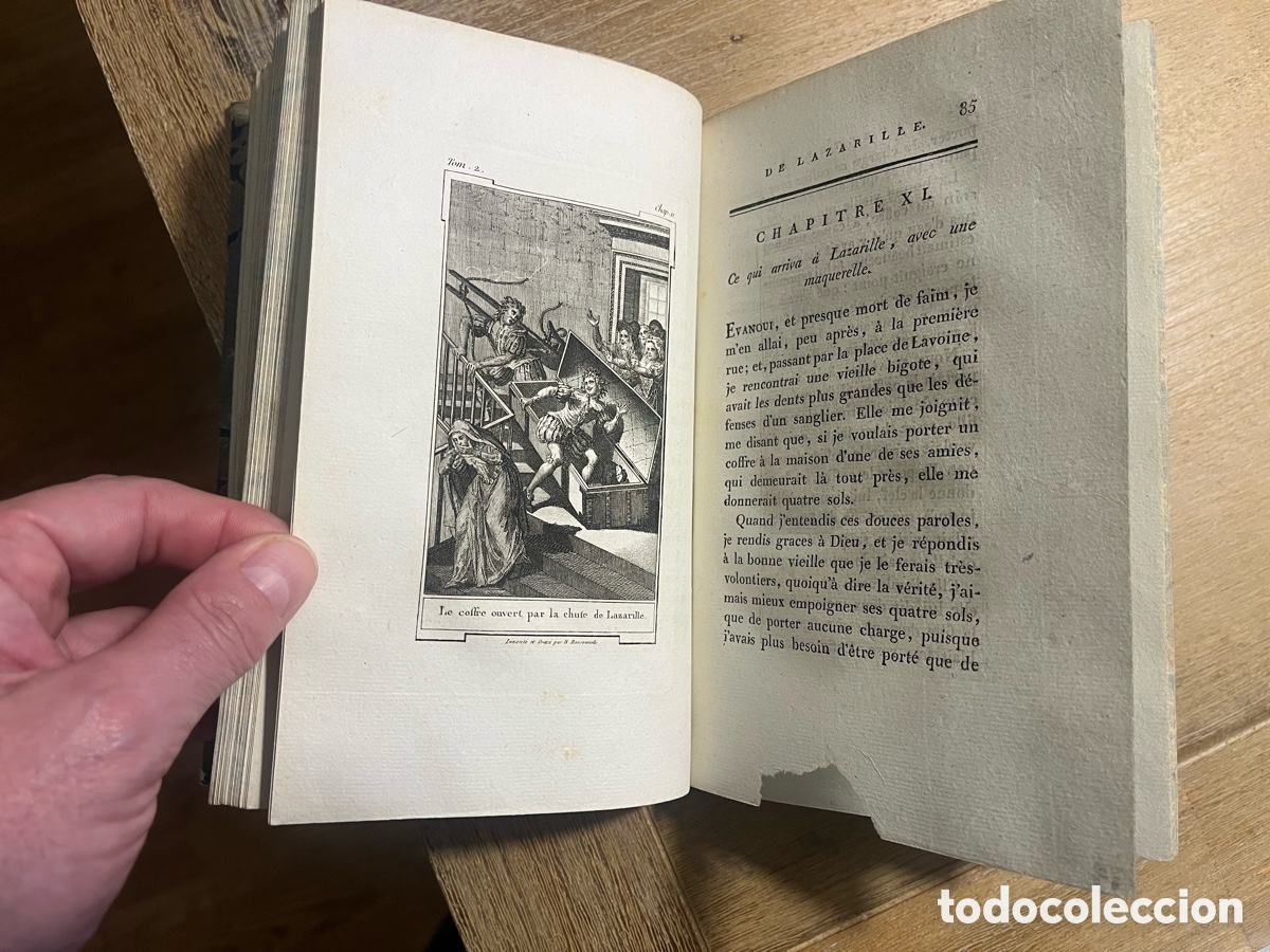 Libros antiguos: El Lazarillo de Tormes en franc&eacute;s - Foto 16