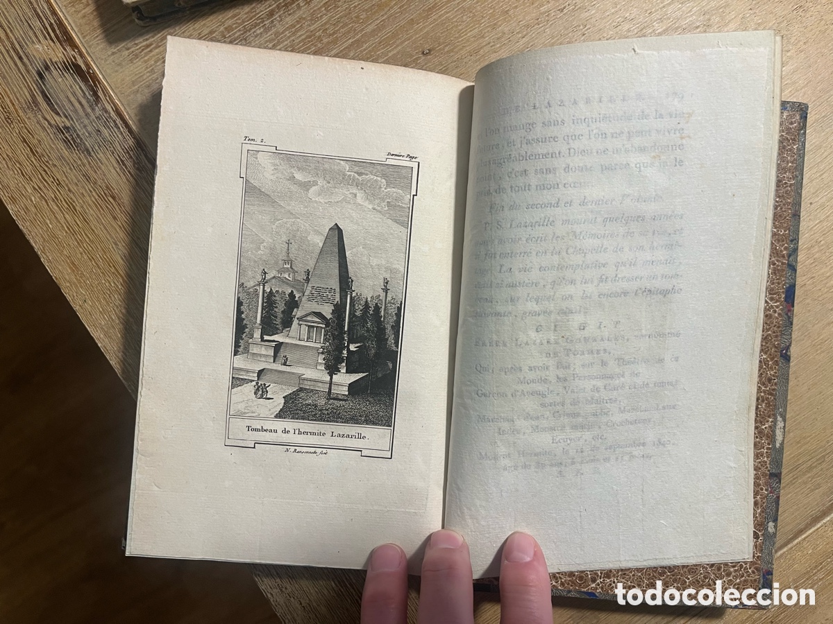 Libros antiguos: El Lazarillo de Tormes en franc&eacute;s - Foto 17