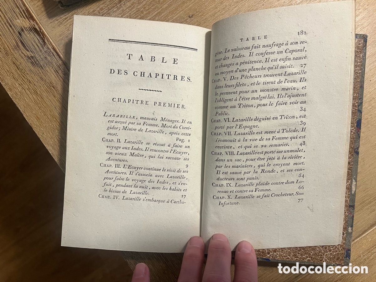 Libros antiguos: El Lazarillo de Tormes en franc&eacute;s - Foto 18