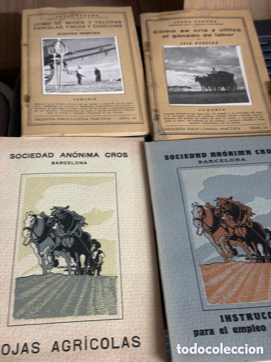 Libros antiguos: Libros de agricultura - Foto 2