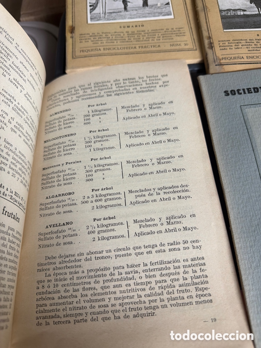 Libros antiguos: Libros de agricultura - Foto 3