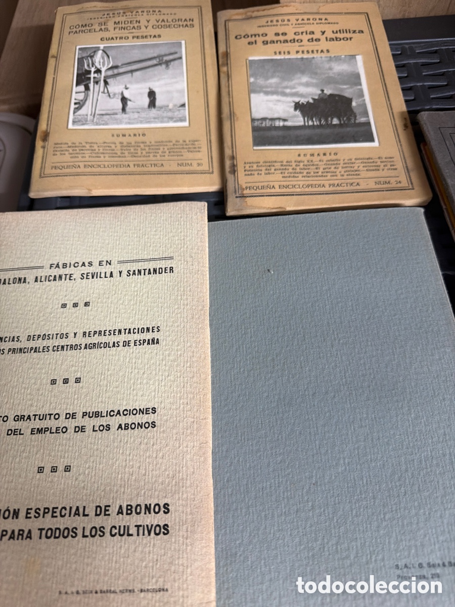 Libros antiguos: Libros de agricultura - Foto 4