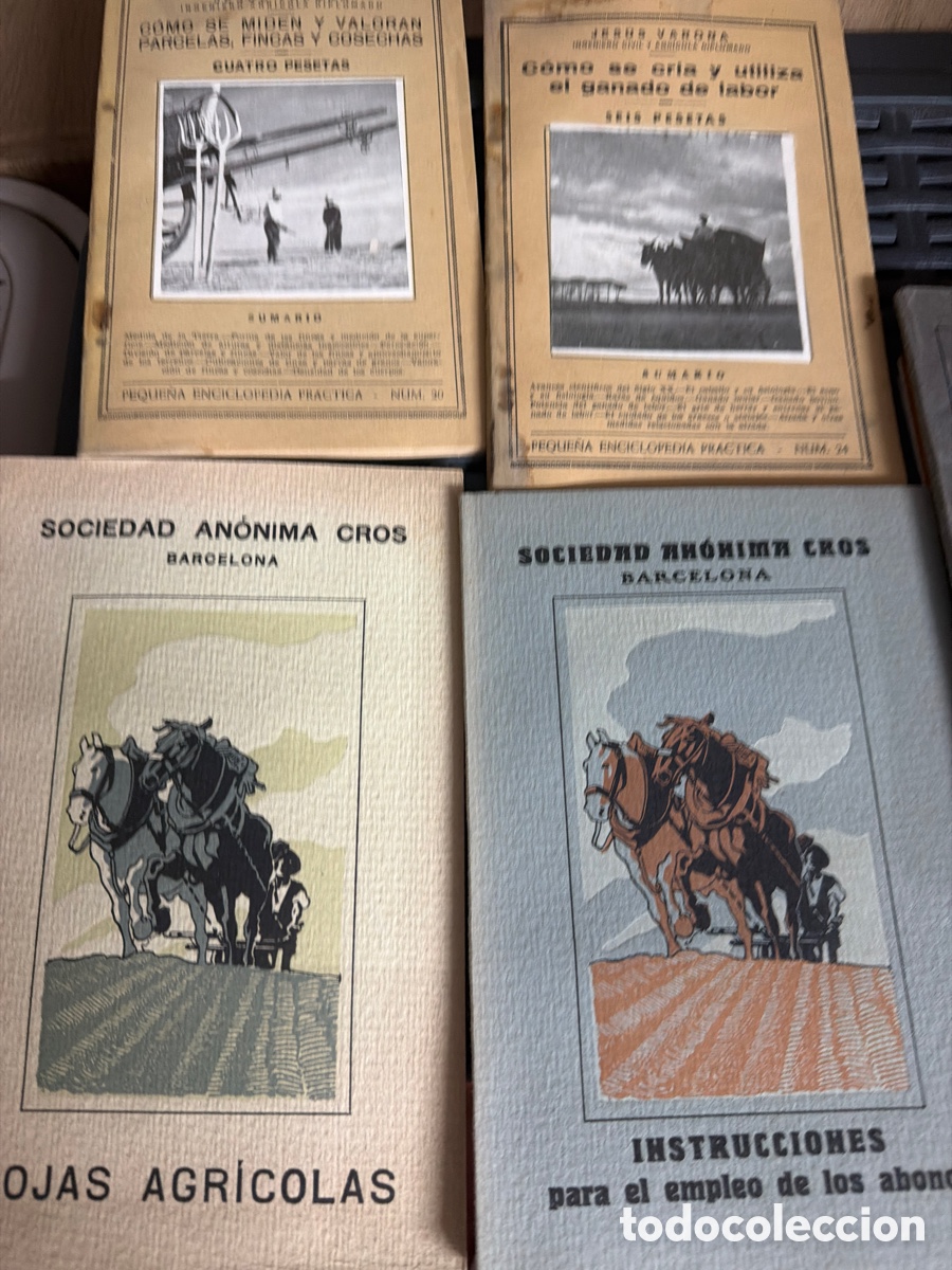Libros antiguos: Libros de agricultura - Foto 1
