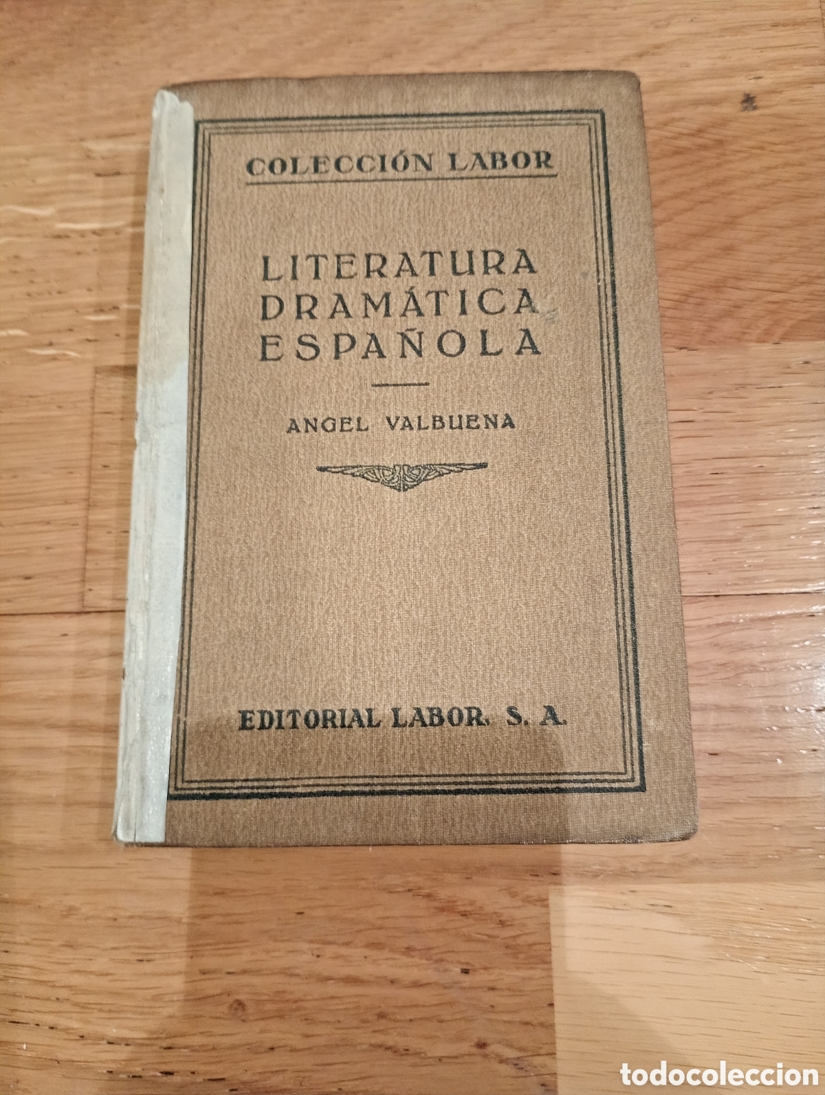 Libros antiguos: Letiratura dram&aacute;tica espa&ntilde;ola. Libro antiguo - Foto 1