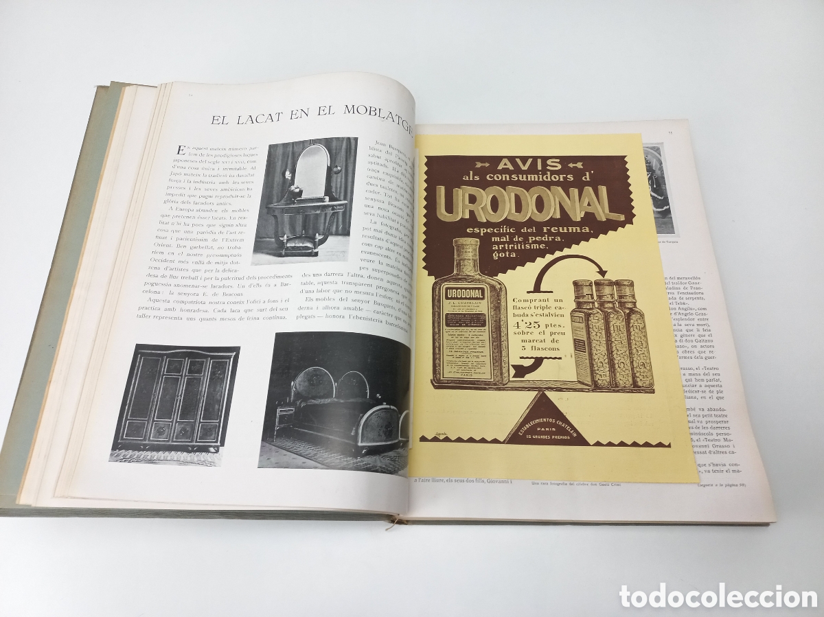 Libros antiguos: DAc&iacute; i dall&agrave; a&ntilde;o 1927 COMPLETO. Catal&aacute;n. - Foto 7