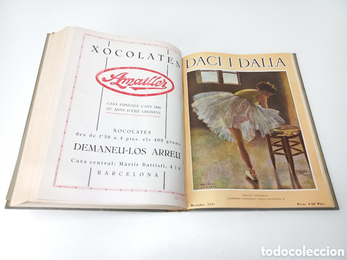 Libros antiguos: DAc&iacute; i dall&agrave; a&ntilde;o 1927 COMPLETO. Catal&aacute;n. - Foto 9